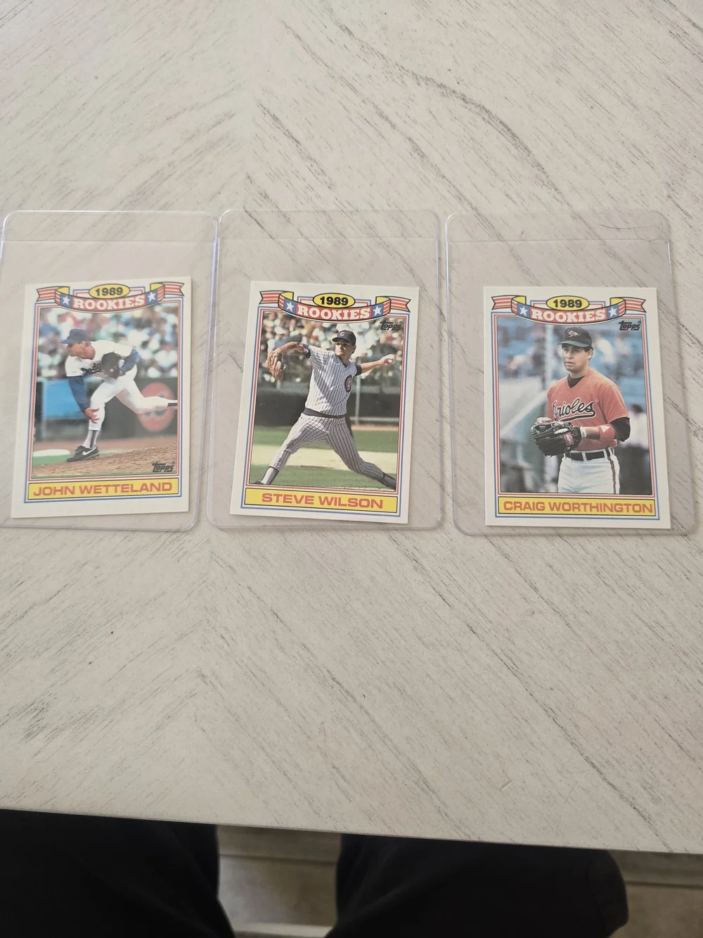 Topps 1989 Rookies Commemorative Full Set Of 33 Baseball Cards